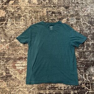 Mossimo Supply Co. Dark Teal V-Neck T-Shirt